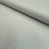 Cotone Americano H 110 cm - MINI MARGHERITE/POLVERE