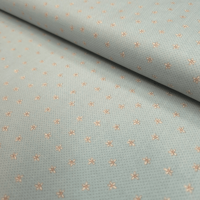Cotone Americano H 110 cm - MINI MARGHERITE/POLVERE