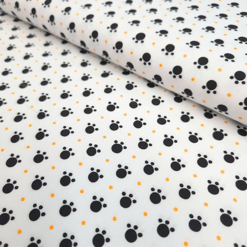 Cotone Americano H 110 cm - IMPRONTE BIANCO E NERO