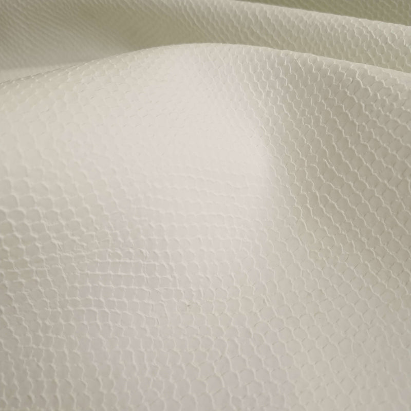 Similpelle H 140 cm - EFFETTO SQUAMATO BIANCO