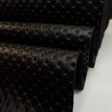 Similpelle H 140 cm - EFFETTO TRAPUNTATO NERO