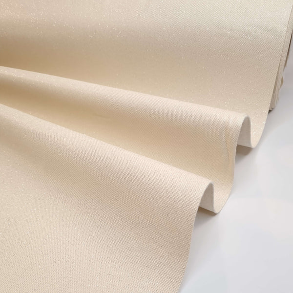 Similpelle H 140 cm - BEIGE CON LUREX