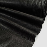 Similpelle H 140 cm - EFFETTO COCCODRILLO NERO
