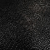 Similpelle H 140 cm - EFFETTO COCCODRILLO NERO