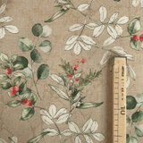 Tissu d'ameublement Jacquard H 140 cm - VOLPINE NATALIZIE/LUREX