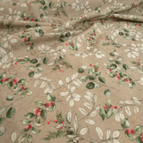 Tissu d'ameublement Jacquard H 140 cm - VOLPINE NATALIZIE/LUREX
