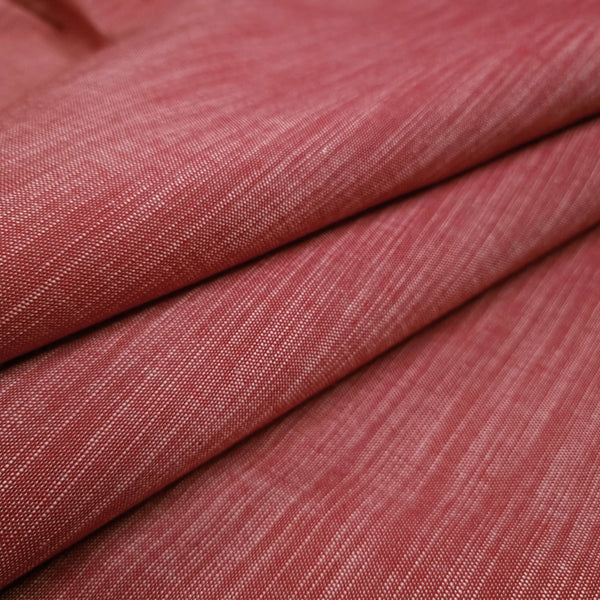 Garngefärbter Baumwollstoff H 180 cm – BORDEAUX FLAMED