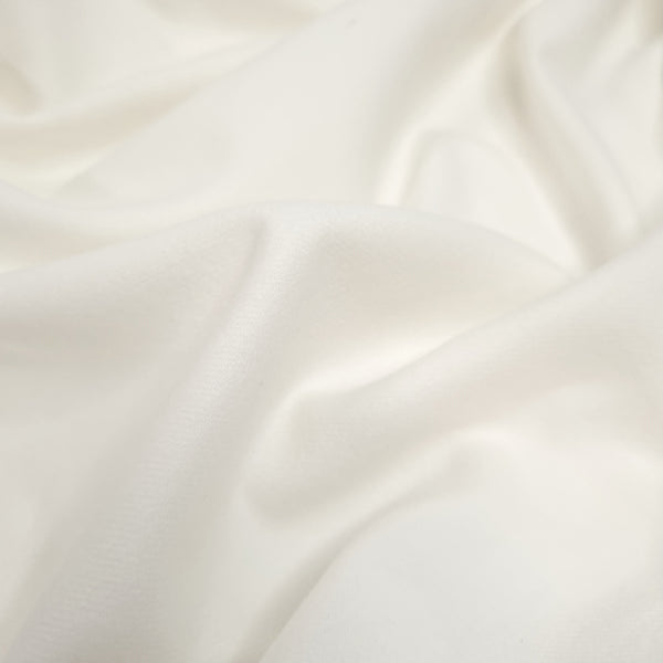 Flanella di Cotone H 160 cm - BIANCO OTTICO