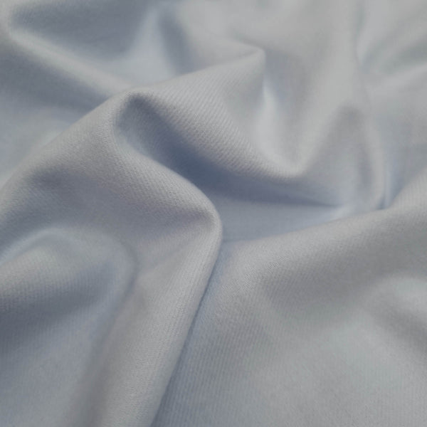 Flanella di Cotone H 160 cm - AZZURRO BABY