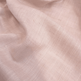Tenda a metraggio Misto Lino H 330 cm - Variante ROSA POLVERE Fiammato