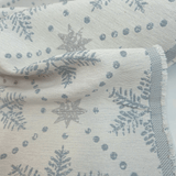 Jacquard-Möbelstoff H 140 cm – VOLPINE NATALIZIE/LUREX