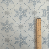 Jacquard-Möbelstoff H 140 cm – VOLPINE NATALIZIE/LUREX