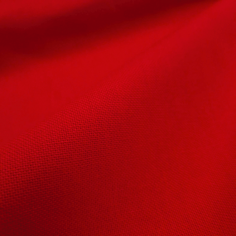 Panama Fund Baumwolle H 280 cm – EINFARBIG ROT