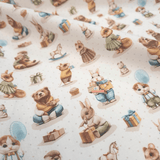 Tessuto Cotone H 140 cm - ANIMALETTI E REGALI/POIS