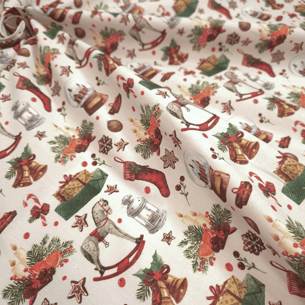 Cotone Natale H 140 cm - FANTASIA NATALIZIA