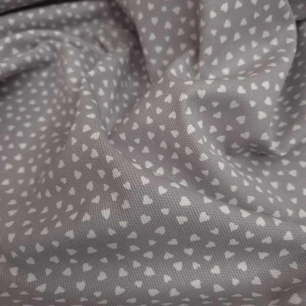 Piquet millerighe H 150 cm - COORDINATO GRIGIO