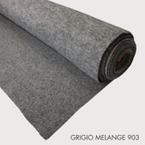 Wollfilz im Farbton Grau-Schwarz – Mindestzuschnitt oder Vielfaches von 25 x 150 cm