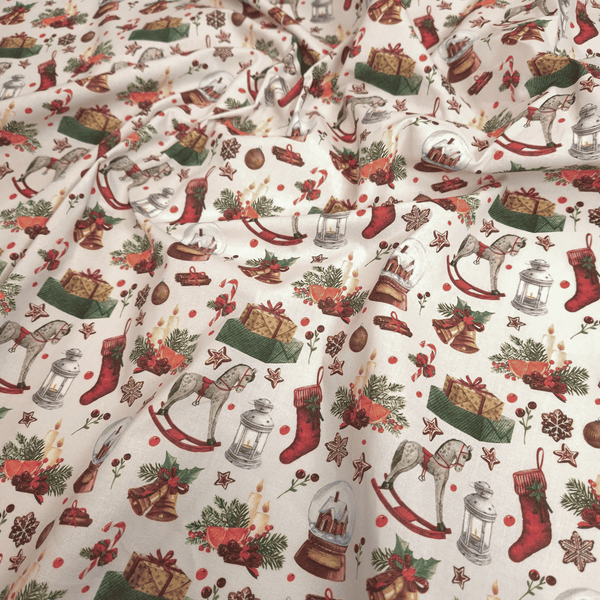 Cotone Natale H 140 cm - FANTASIA NATALIZIA