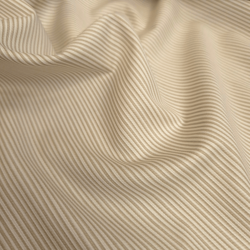 Piquet millerighe H 150 cm - COORDINATO BEIGE