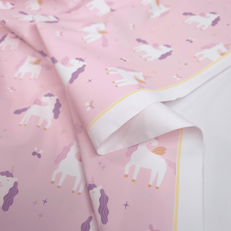 Tessuto Impermeabile H 145 cm - UNICORNI