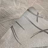 Tessuto Arredo Ciniglia/Jacquard H 140 cm - GEOMETRICO GRIGIO/LUREX ARGENTO