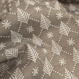 Tissu d'ameublement Jacquard H 140 cm - FUCHSIA HEXAGON STAR