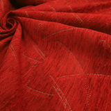 Tissu d'ameublement Jacquard H 140 cm - FUCHSIA HEXAGON STAR
