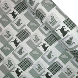 Tessuto Arredo Jacquard H 140 cm - GATTI VERDI