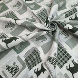 Tessuto Arredo Jacquard H 140 cm - GATTI VERDI