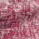 Tissu d'ameublement Jacquard H 140 cm - FUCHSIA HEXAGON STAR