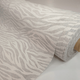 Tissu d'ameublement Jacquard H 140 cm - FUCHSIA HEXAGON STAR