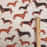Cotton Panama Digital Fund H 160 cm - GRANATAPFEL