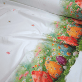 Nappe tissu avec abaissement H 160 cm - VILLAGE DES GNOMES