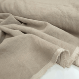 Lino Stonewashed H 300 cm - NATURALE