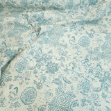 Tissu d'ameublement Jacquard H 140 cm - FUCHSIA HEXAGON STAR