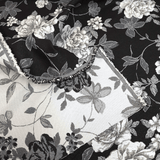 Tissu d'ameublement Jacquard H 140 cm - FUCHSIA HEXAGON STAR