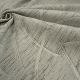 Tessuto Arredo Ciniglia/Jacquard H 140 cm - GEOMETRICO GRIGIO VERDE/LUREX ARGENTO