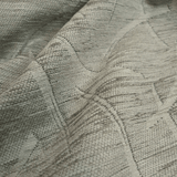 Tessuto Arredo Ciniglia/Jacquard H 140 cm - GEOMETRICO GRIGIO VERDE/LUREX ARGENTO