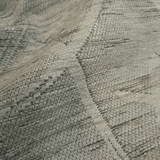 Tessuto Arredo Ciniglia/Jacquard H 140 cm - GEOMETRICO GRIGIO VERDE/LUREX ARGENTO