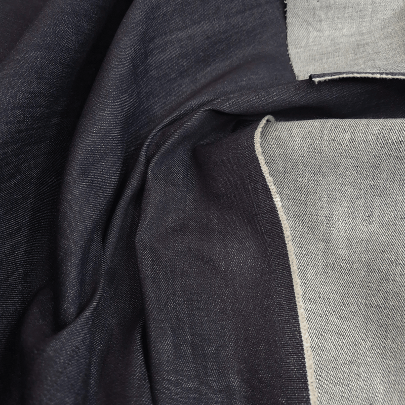 Jeans in cotone elasticizzato H 150 cm - BLU