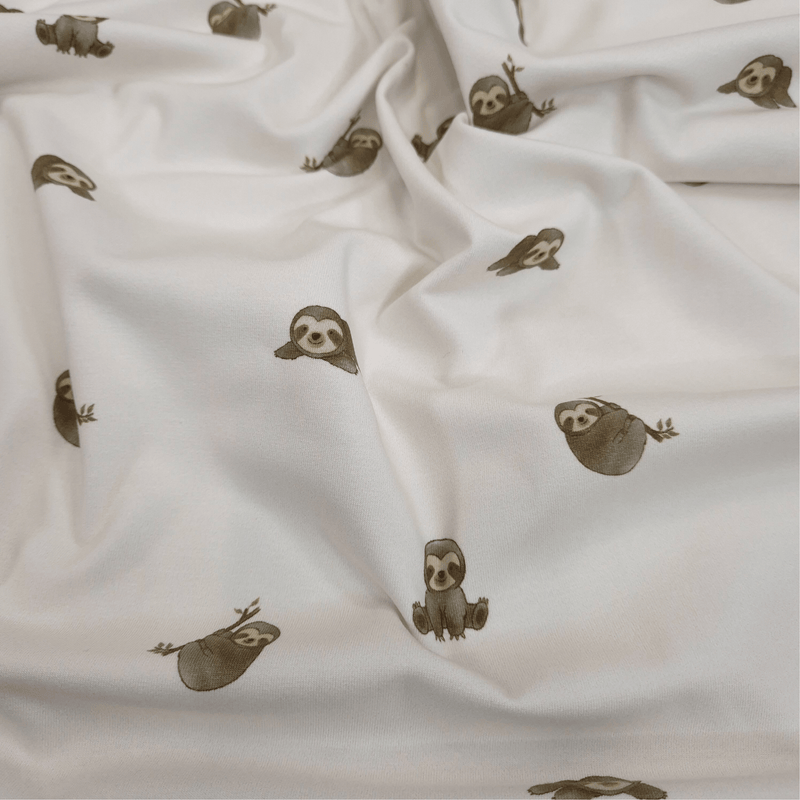 Jersey coton H 150 cm - ÉTOILE DE MER/EAU DE MER