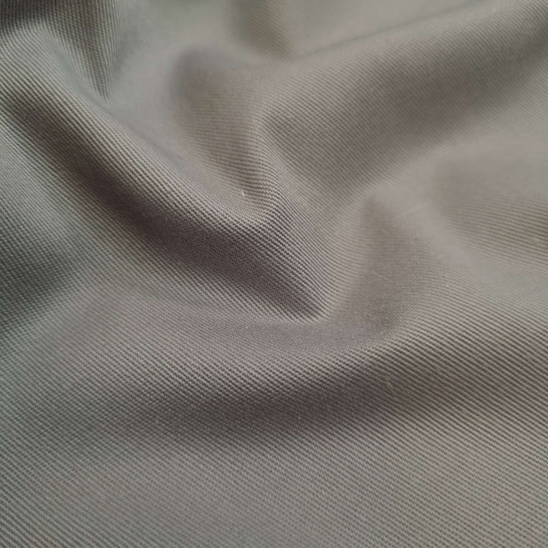 Tessuto Gabardine H 150 cm - GRIGIO