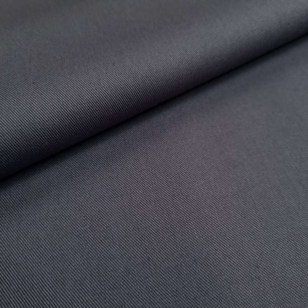 Tessuto Gabardine H 150 cm - ANTRACITE