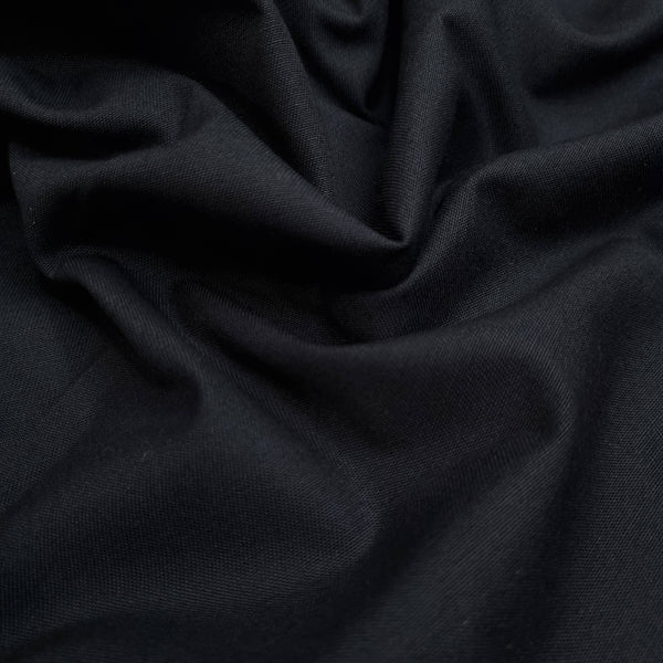 Tessuto Gabardine H 150 cm - NERO