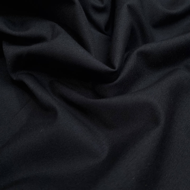 Tessuto Gabardine H 150 cm - NERO
