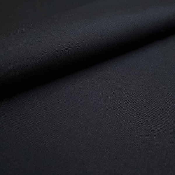 Tessuto Gabardine H 150 cm - NERO