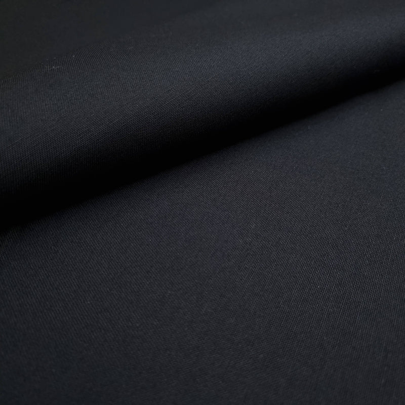 Tessuto Gabardine H 150 cm - NERO