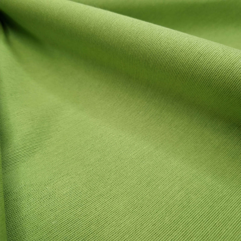 Tissu Mélange Coton H 280 cm - VERT KIWI