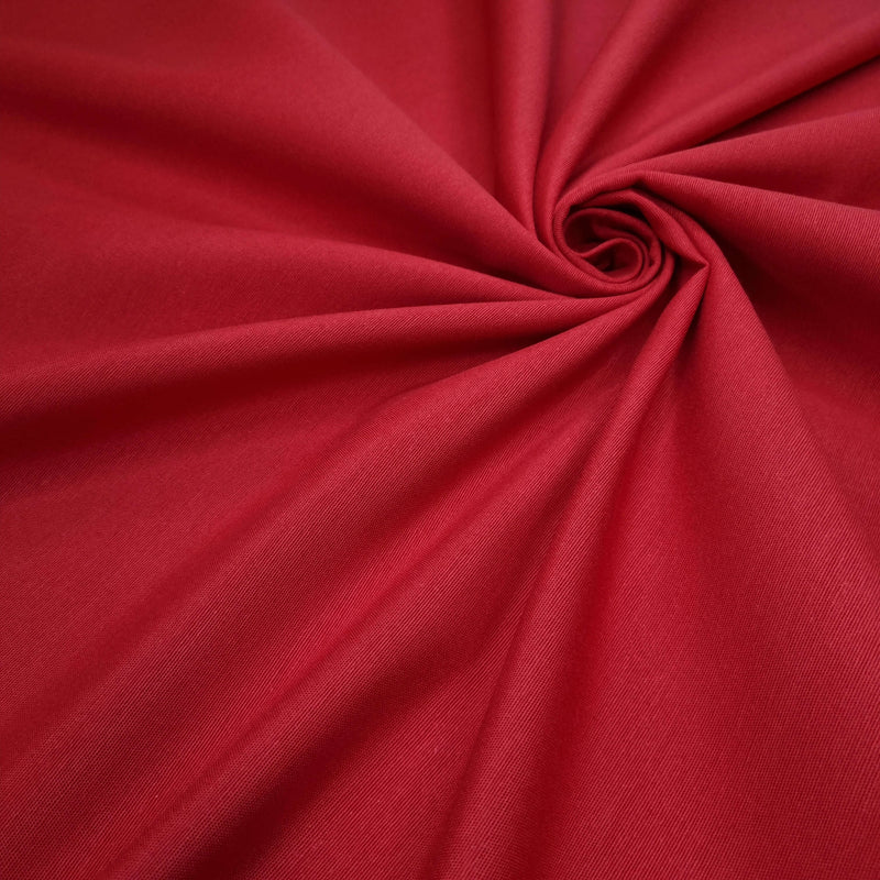 Tessuto Misto Cotone H 280 cm - ROSSO