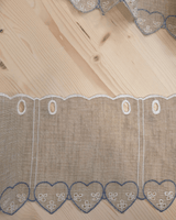 Mantovana H 17 cm - CUORE AZZURRO/GREZZO